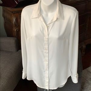 Banana Republic Cream Button Down Size XS